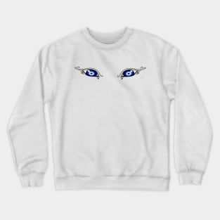 My (evil) eyes are up here Crewneck Sweatshirt